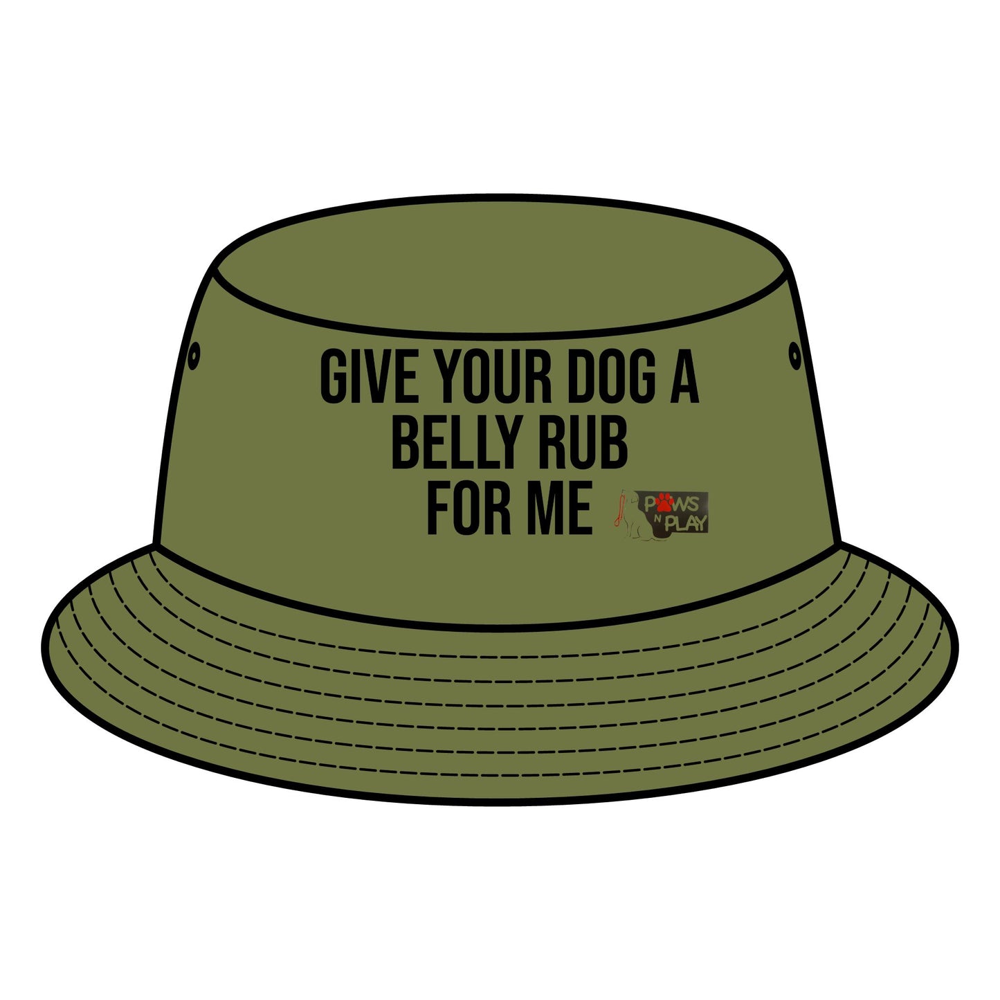 PNP- Belly Rub Bucket Hat